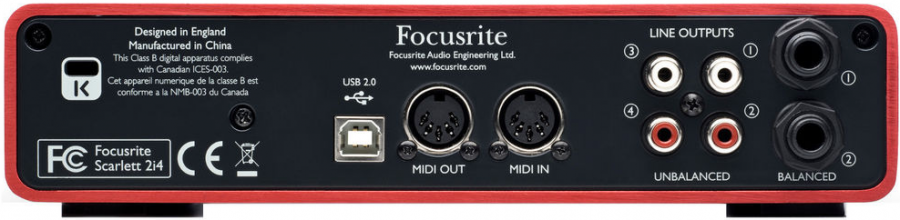 Review: Focusrite Scarlett 2i4 – EMUM3