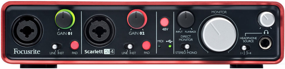 Review: Focusrite Scarlett 2i4